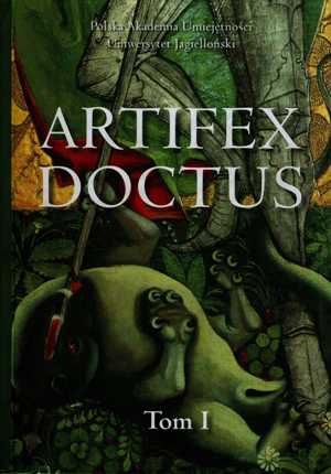Okładka 1 tomu księgi Artifex doctus