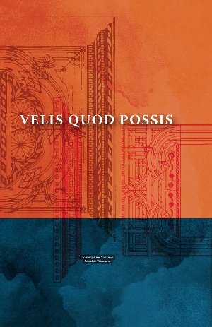 Okładka księgi pamiątkowej Velis quod possis