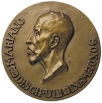 Medal z popiersiem Mariana Sokołowskiego